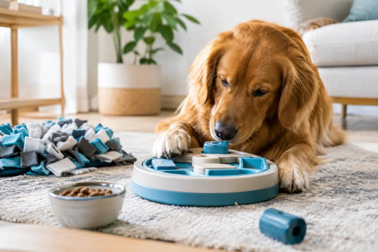 Enriquecimento ambiental canino em casa