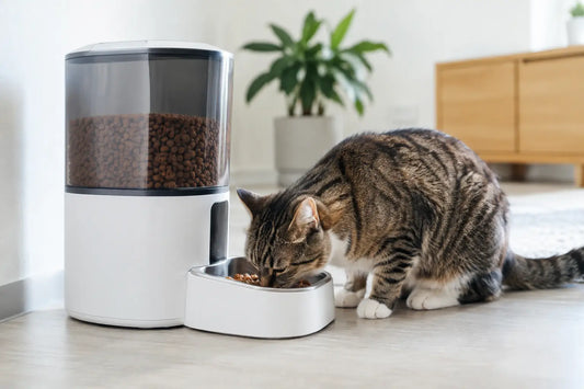 Alimentação automática para gatos: vale a pena?