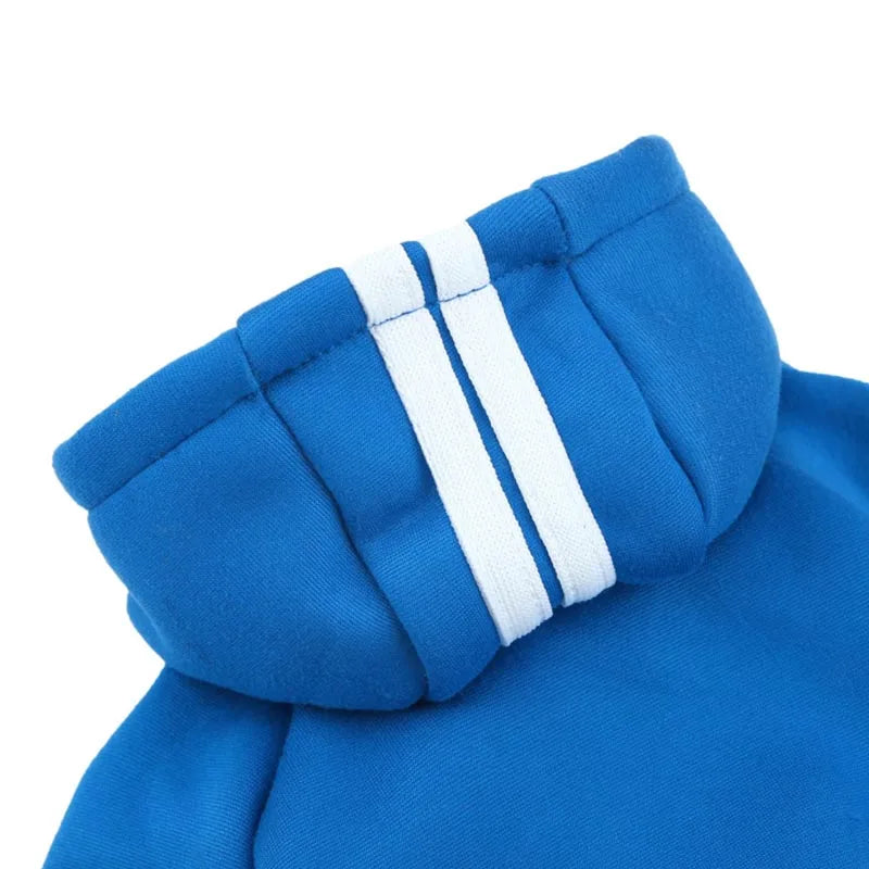 Adidog roupas para cães macacão grosso para cães, roupas de inverno para cães de estimação para cães pequenos macacão de cachorro traje de treino para yorkie