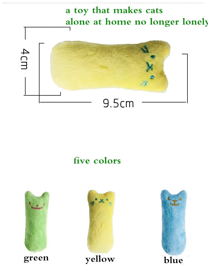 Dentes moagem catnip brinquedos engraçado interativo brinquedo de pelúcia gato animal de estimação gatinho mascar brinquedo vocal garras polegar mordida gato menta para gatos