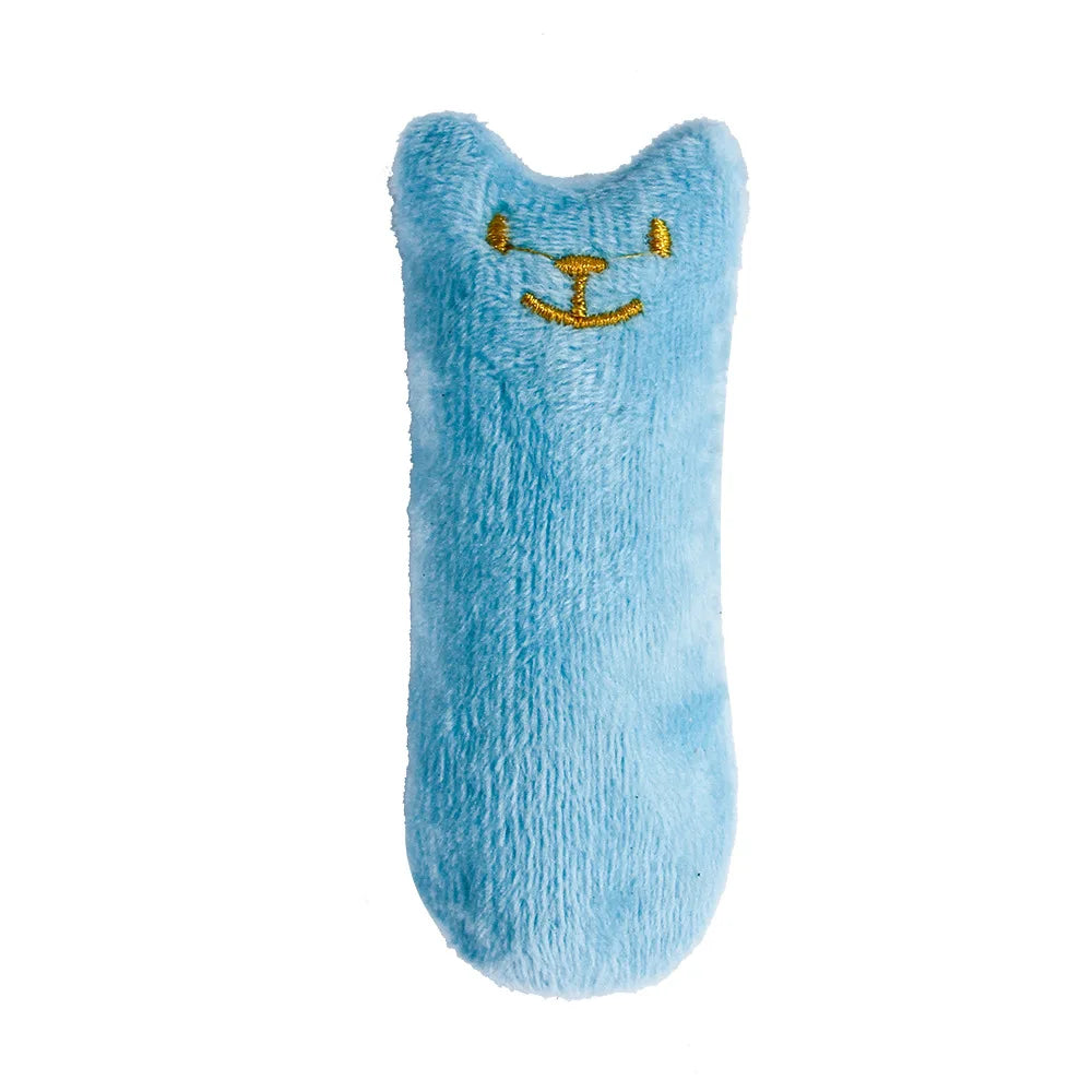 Dentes moagem catnip brinquedos engraçado interativo brinquedo de pelúcia gato animal de estimação gatinho mascar brinquedo vocal garras polegar mordida gato menta para gatos