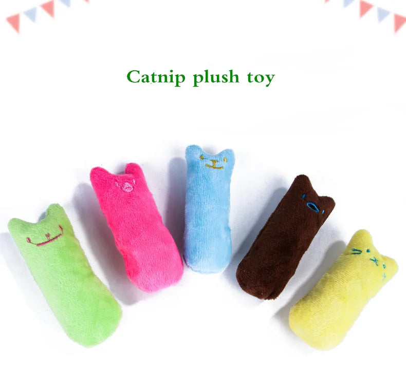 Dentes moagem catnip brinquedos engraçado interativo brinquedo de pelúcia gato animal de estimação gatinho mascar brinquedo vocal garras polegar mordida gato menta para gatos