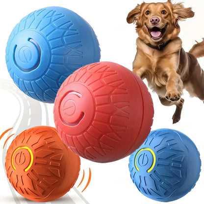 Bola Inteligente Interativa para Cães – Automática e Recarregável por USB