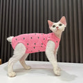 Roupa para Gatos Sphynx e Devon Rex: Macacão Elástico Fino e Quente de Quatro Patas