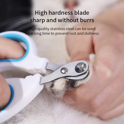 Corta-Unhas em Aço Inoxidável para Cães e Gatos