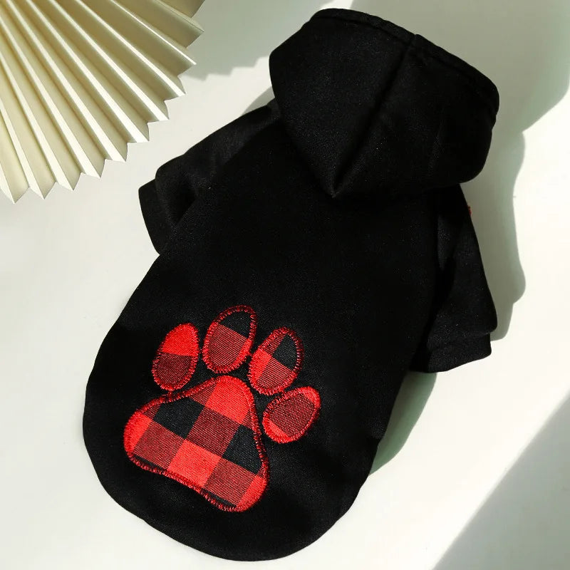 Casaco de Inverno Reversível para Cães – Xadrez e Acolchoado