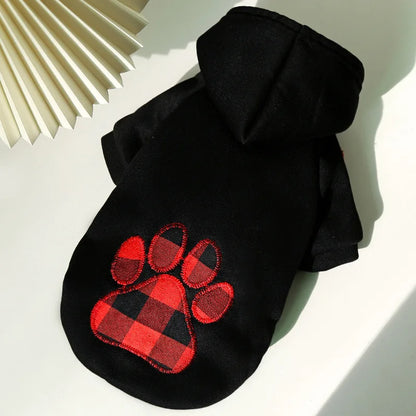 Casaco de Inverno Reversível para Cães – Xadrez e Acolchoado