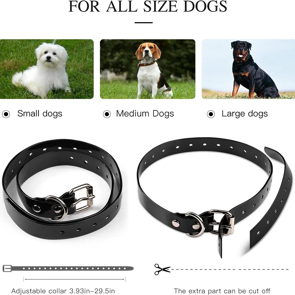 Recarregável, Anti-latido, Vibração de choque, Todos os cães, Pet, Coleira elétrica do treinamento do cão com Clicker