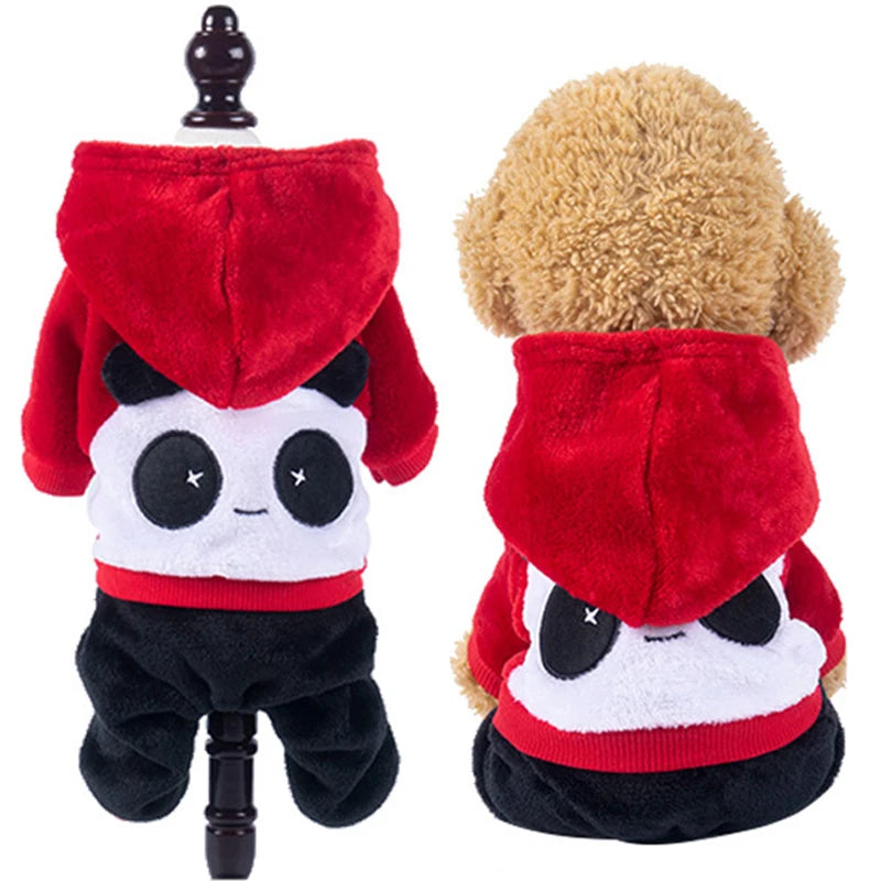 Macacão de Flanela Ultra Macio: Mantenha seu Pet Quentinho e Confortável Neste Inverno!