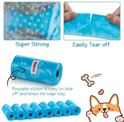 Sacos para Dejetos de Cão – Rolos com 15 Sacos