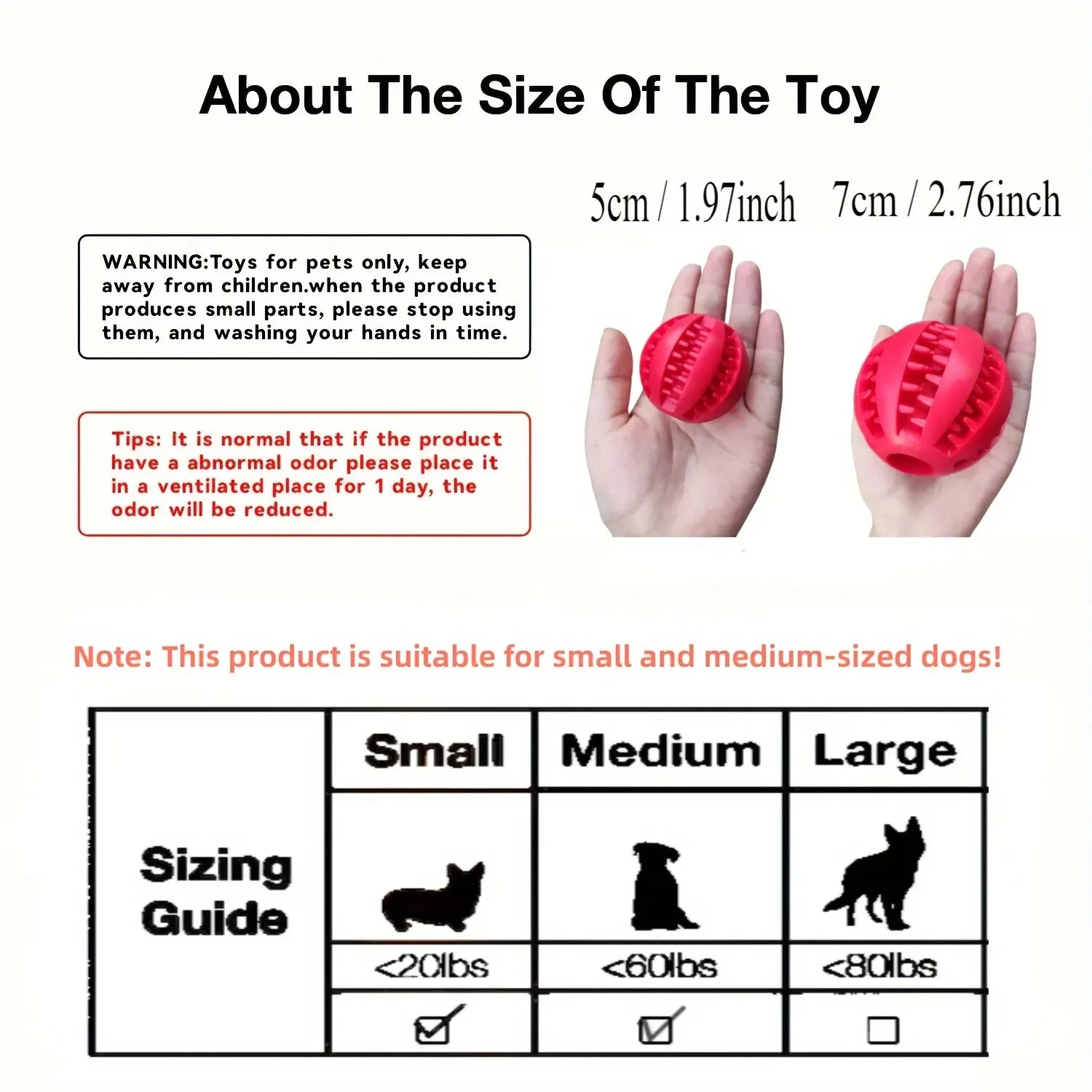 Bola de Brinquedo para Cães, Bola Resistente a Mordidas e Atóxica para Cães, Filhotes e Gatos, Brinquedo Comedouro Interativo para Pet, Dispensador de Petiscos, Mordedor e Bola de Limpeza de Dentes