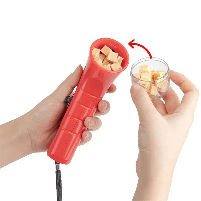 Cão lanche catapulta lançador cão gato tratar lançador lanche comida alimentador catapulta animal de estimação brinquedos de treinamento interativo ao ar livre brinquedos de praia