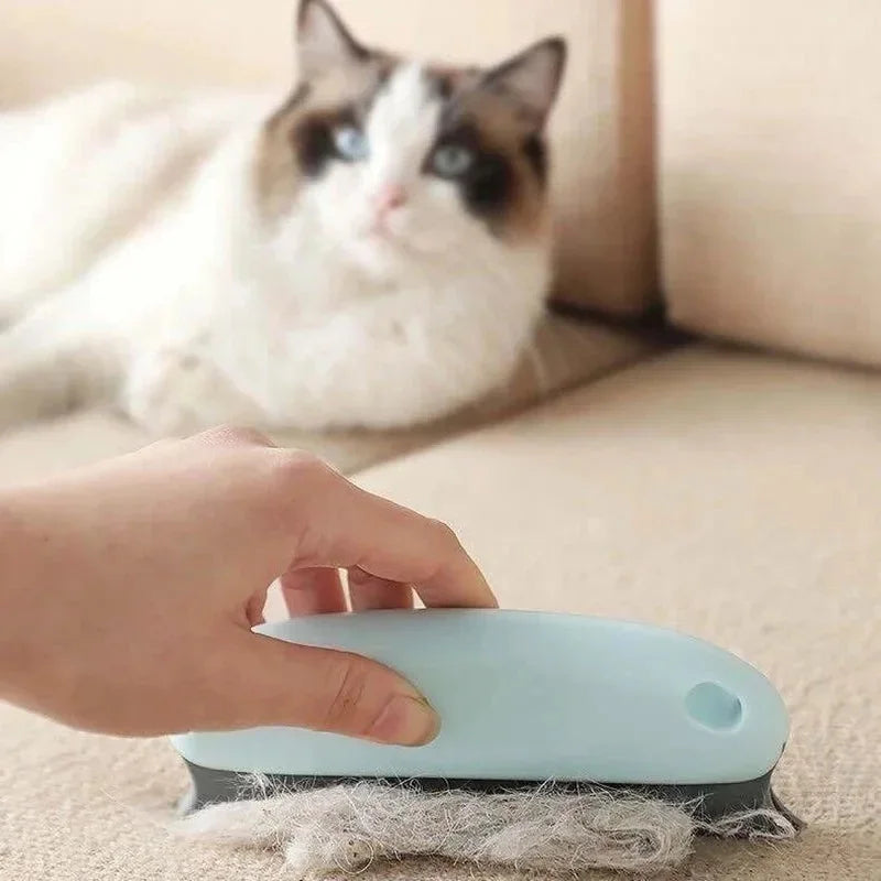 Escova Eficiente para Remoção de Pelos de Animais, Removedor de Pelos de Cães e Gatos para Carro, Móveis, Carpete, Roupas, Cama de Animais, Cadeira