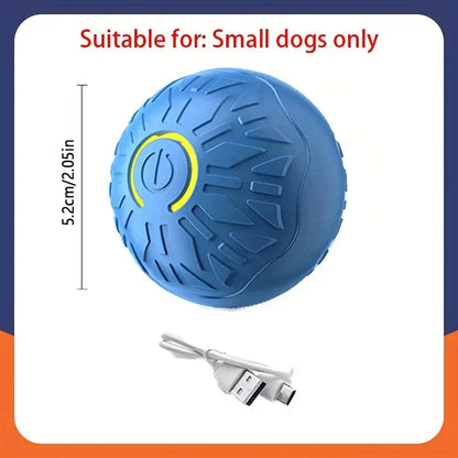 Bola Inteligente Interativa para Cães – Automática e Recarregável por USB