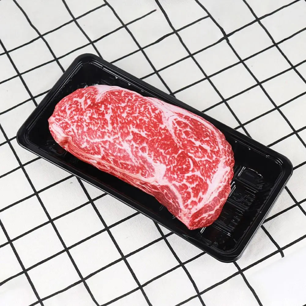 Simulação de osso estridente brinquedos para cães bife mordida-resistente limpo cão mastigar filhote de cachorro brinquedo de treinamento macio bife cenoura animal suprimentos para animais de estimação