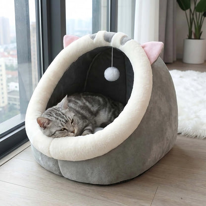 Cama Ninho Macia para Gatos e Cães Pequenos