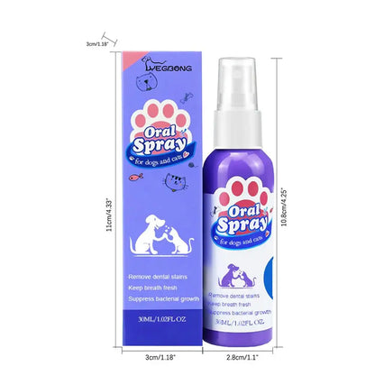 Spray de Higiene Oral para Cães – 30 ml