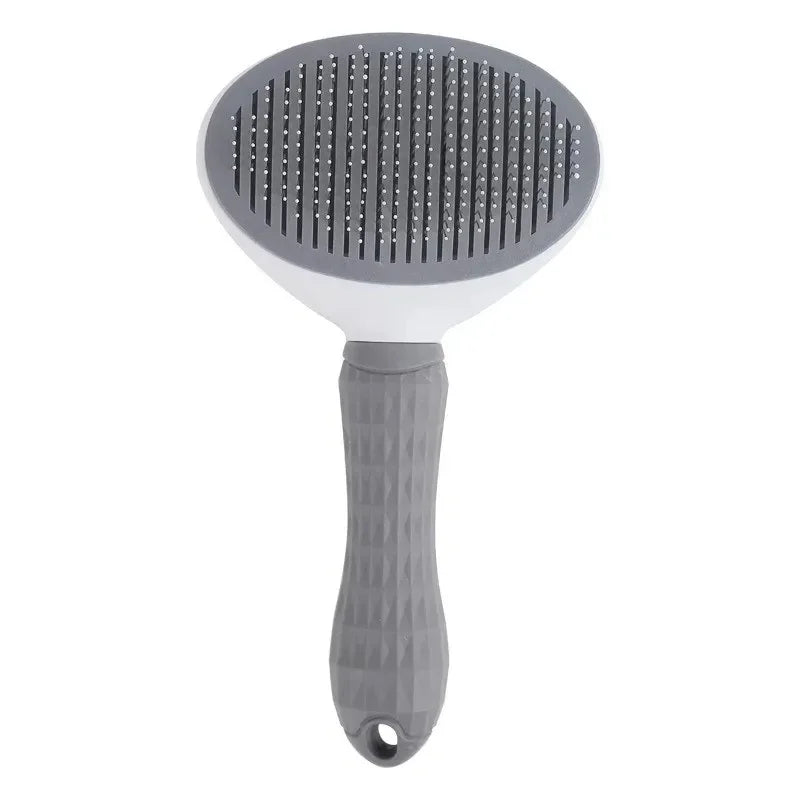 Escova para Cães e Gatos, Pente Limpador Automático de Pelos para Cães e Gatos, Ferramentas de Tosa, Pente Tira-Nós e Acessórios para Pets