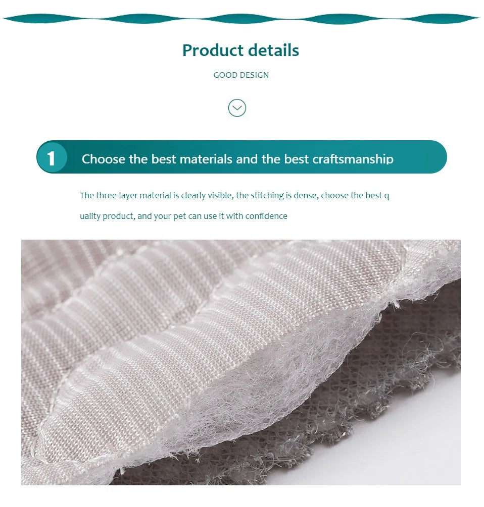 Tapete Gelado de Resfriamento para Cães, Cama Fria de Verão para Pets, Extra Grande para Cães Pequenos e Grandes, Acessórios para Pets, Manta Durável para Gatos, Sofá e Almofada Térmica Estilo Gelo
