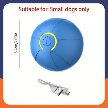 Bola Inteligente Interativa para Cães – Automática e Recarregável por USB