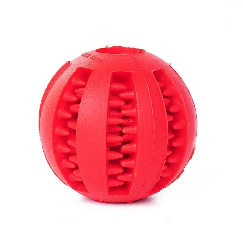Bola de Brinquedo para Cães, Bola Resistente a Mordidas e Atóxica para Cães, Filhotes e Gatos, Brinquedo Comedouro Interativo para Pet, Dispensador de Petiscos, Mordedor e Bola de Limpeza de Dentes