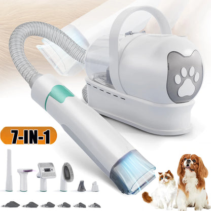 Aspirador e Secador 7 em 1 para Cães e Gatos – 400 W