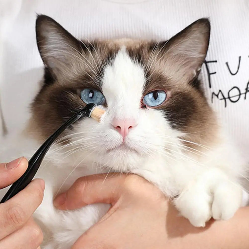 Creme de Limpeza para Glândulas Lacrimais de Animais de Estimação, Calmante para a Pele, Isolante de Lágrimas, Previne Pigmentação, Bálsamo Universal para Manchas de Lágrimas em Gatos e Cães