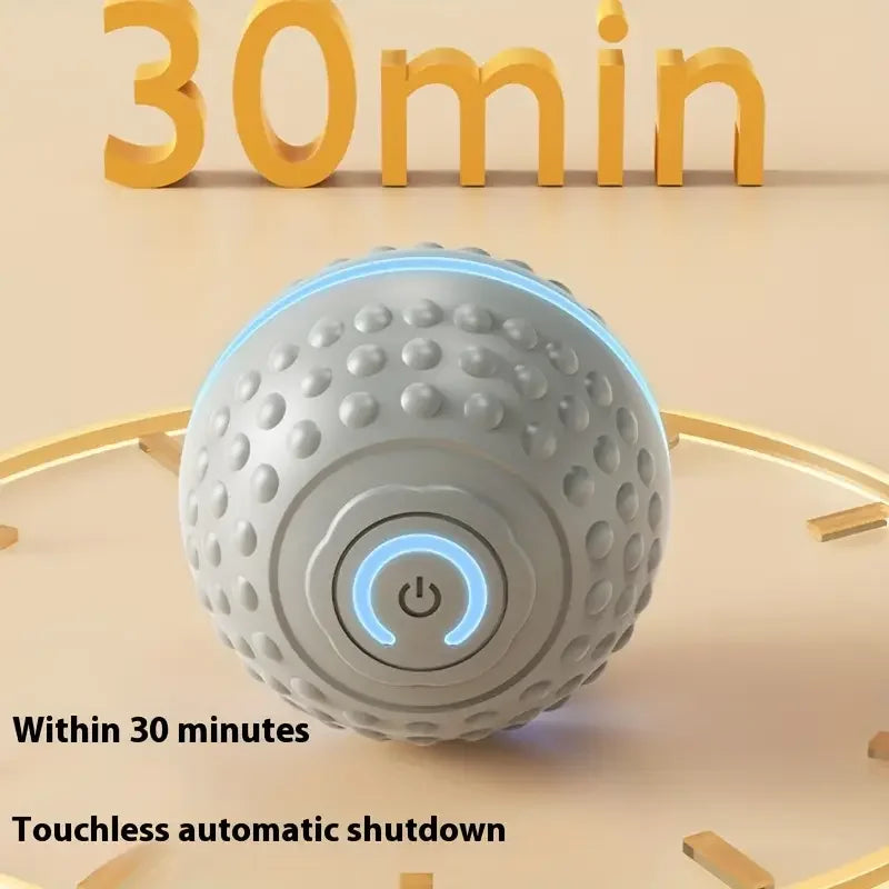 Bola de Brinquedo Inteligente para Cães, Interativa Automática, Eletrônica, Recarregável via USB, que Rola e Salta, para Filhotes a Cães Grandes, Brinquedo de Mastigar