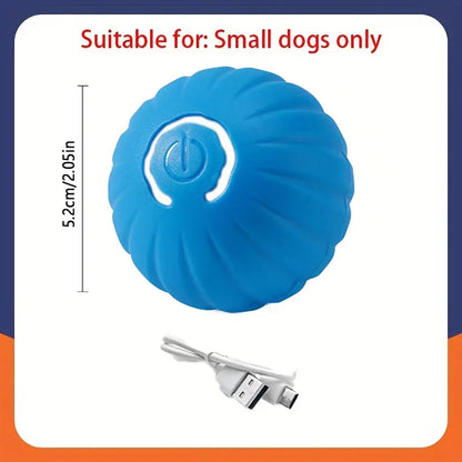 Bola Inteligente Interativa para Cães – Automática e Recarregável por USB