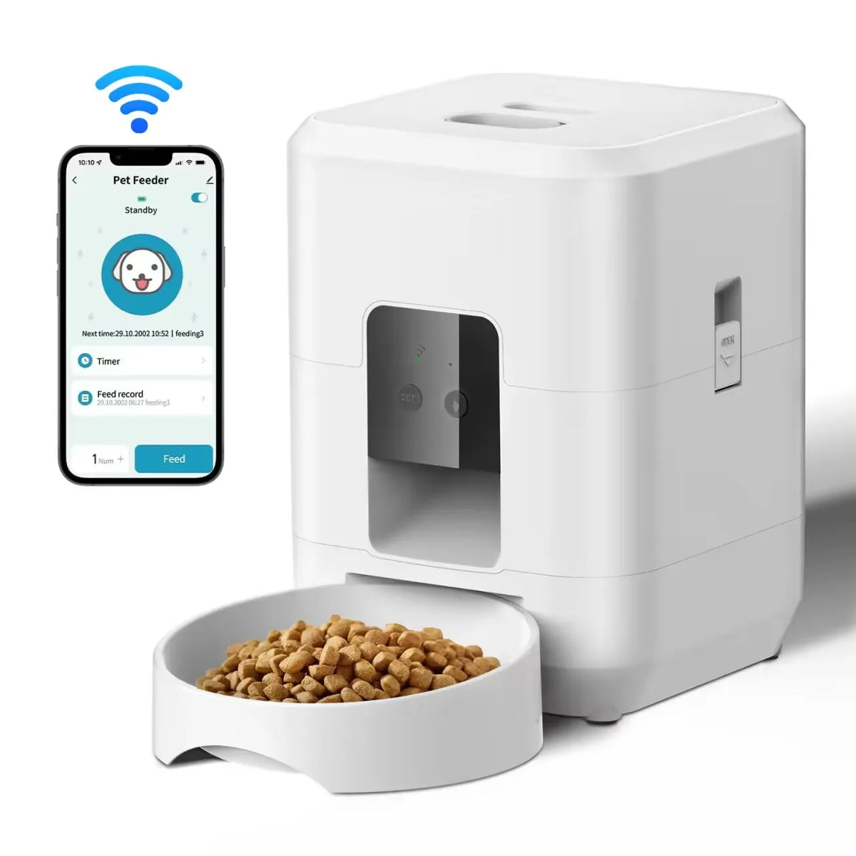 Comedouro Automático Inteligente para Cães e Gatos