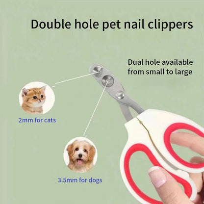 Corta-Unhas em Aço Inoxidável para Cães e Gatos