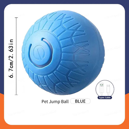 Bola Inteligente Interativa para Cães – Automática e Recarregável por USB