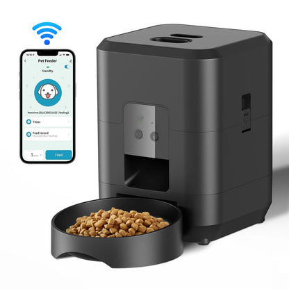 Comedouro automático inteligente para cães e gatos